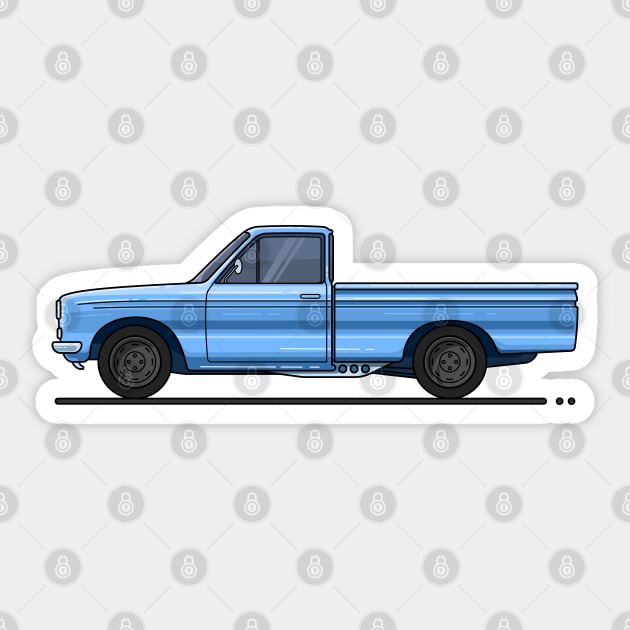 blue truck Sticker by garistipis